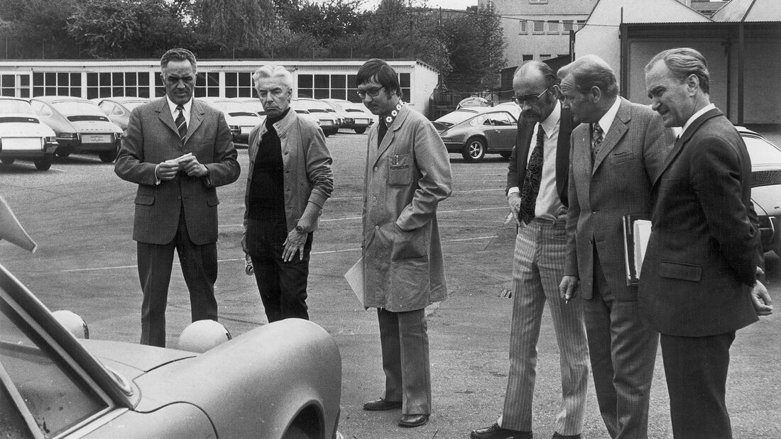 Herbert von Karajan Porsche-Werksauslieferung