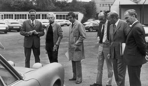 Herbert von Karajan Porsche-Werksauslieferung