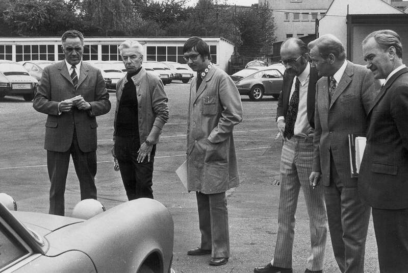 Herbert von Karajan Porsche-Werksauslieferung