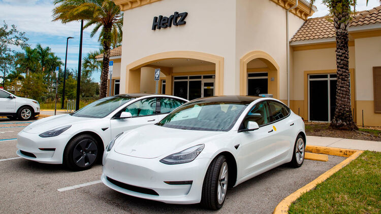 Autovermierter Hertz Kauft 100 000 Tesla Model 3 Auto Motor Und Sport