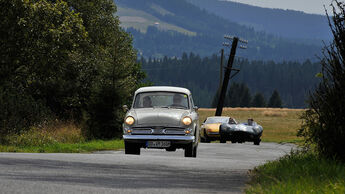 Hillman Minx und Singer Gazelle bei der Sachsen Classic 2014