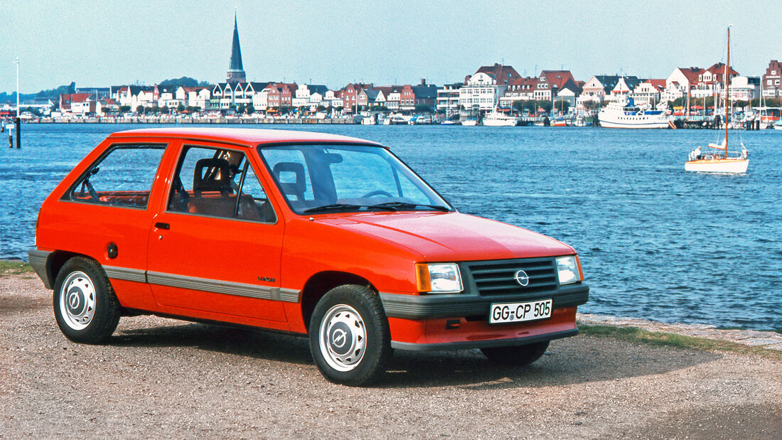 Historie Opel Corsa als limitierte ã40 JahreÒ-Edition