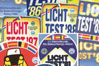 Historische Licht-Test-Plaketten Aufkleber