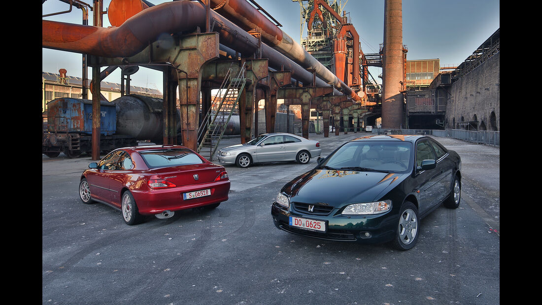 Honda Accord, Peugeot 406, Volvo C70