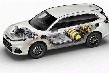 Hondas Brennstoffzelle kann lecken