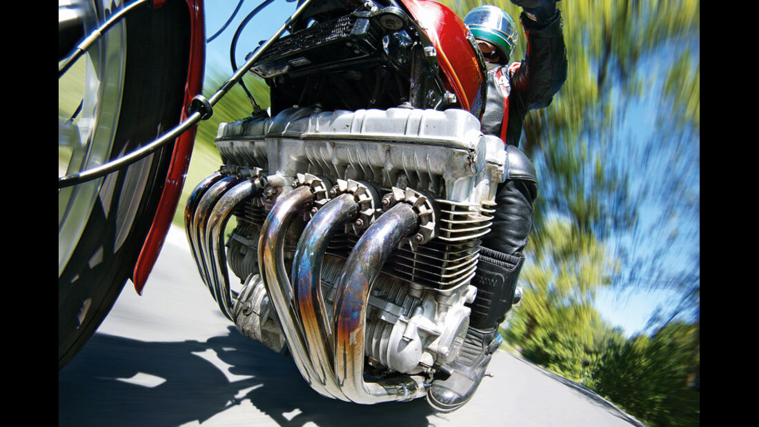 Honda CBX 1000, Motor