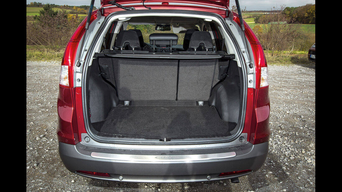 Honda CR-V, Ladefläche, Kofferraum