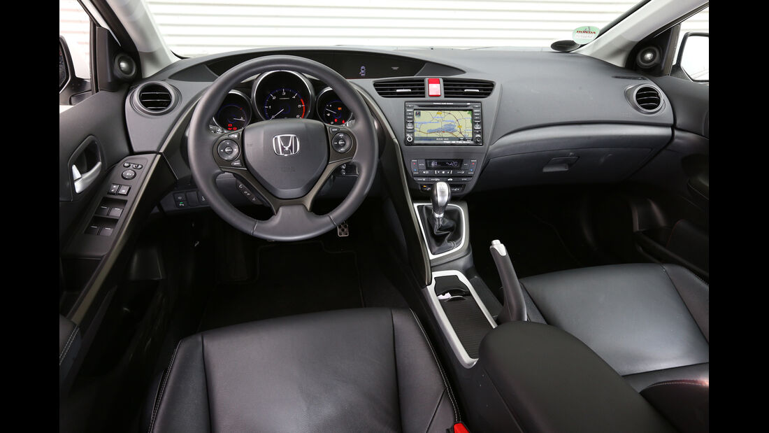 Honda Civic 1.6 i-DTEC, Cockpit, Lenkrad