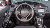 Honda Civic 1.8 i-VTEC Sport, Cockpit, Lenkrad