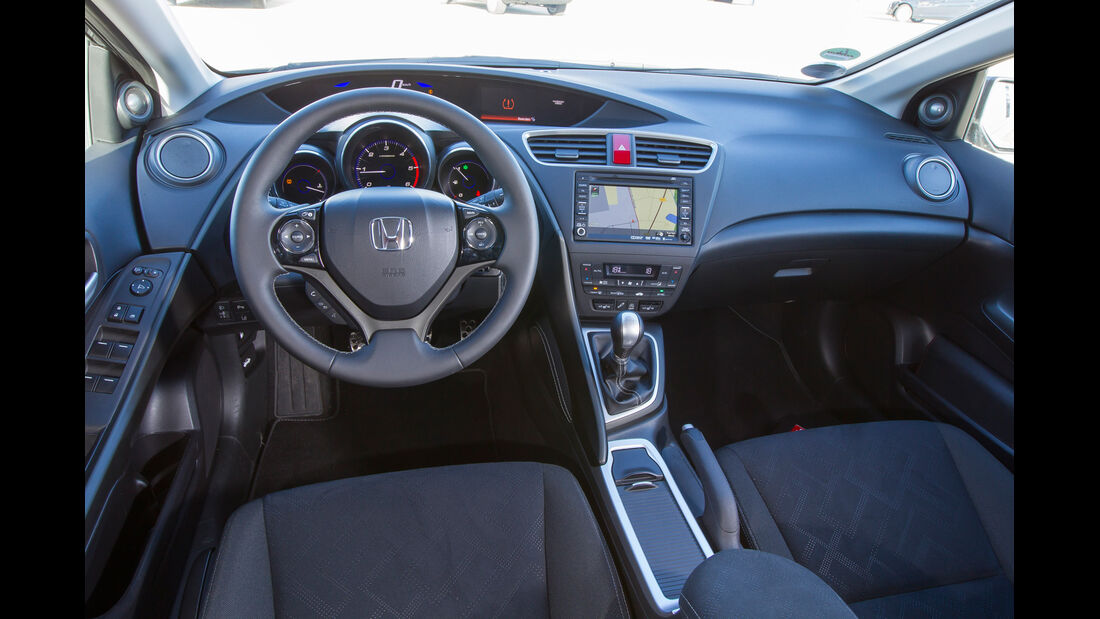 Honda Civic Tourer 1.6 i-DTEC, Cockpit, Lenkrad