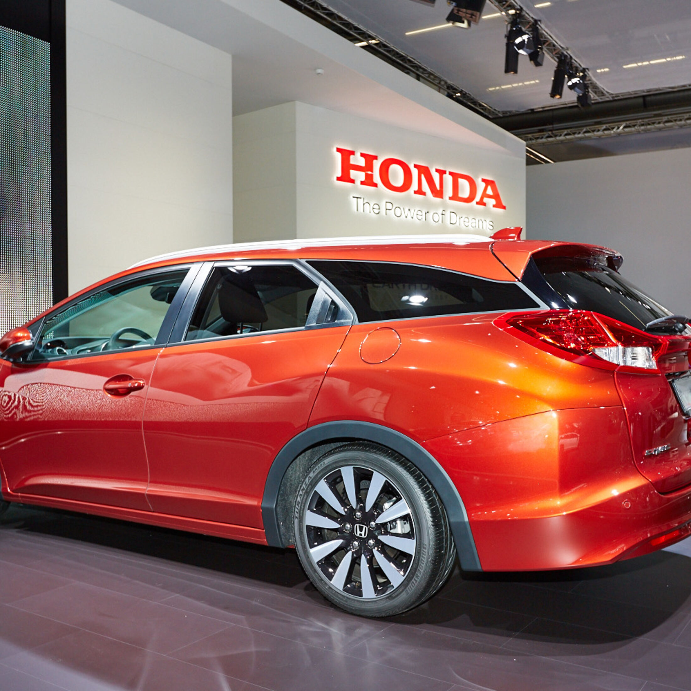 Halbgarage für Honda Civic Kombi als Auto Schutzhülle für HONDA