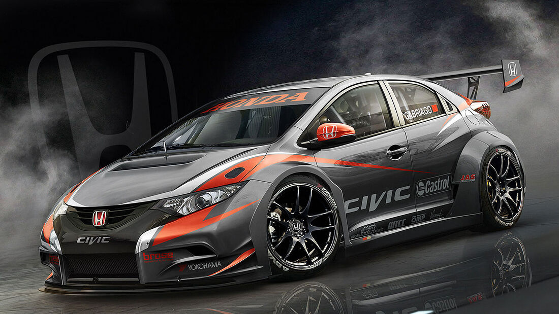 Honda Civic WTCC Rennwagen 2014