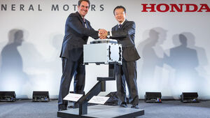 Honda GM Brennstoffzellenpartnerschaft