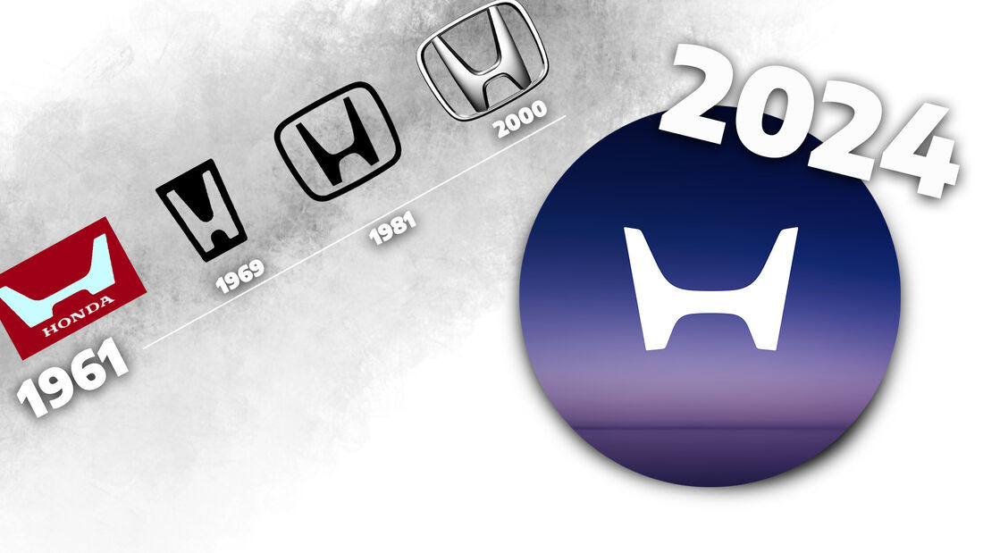 Honda-Logo Collage Historie