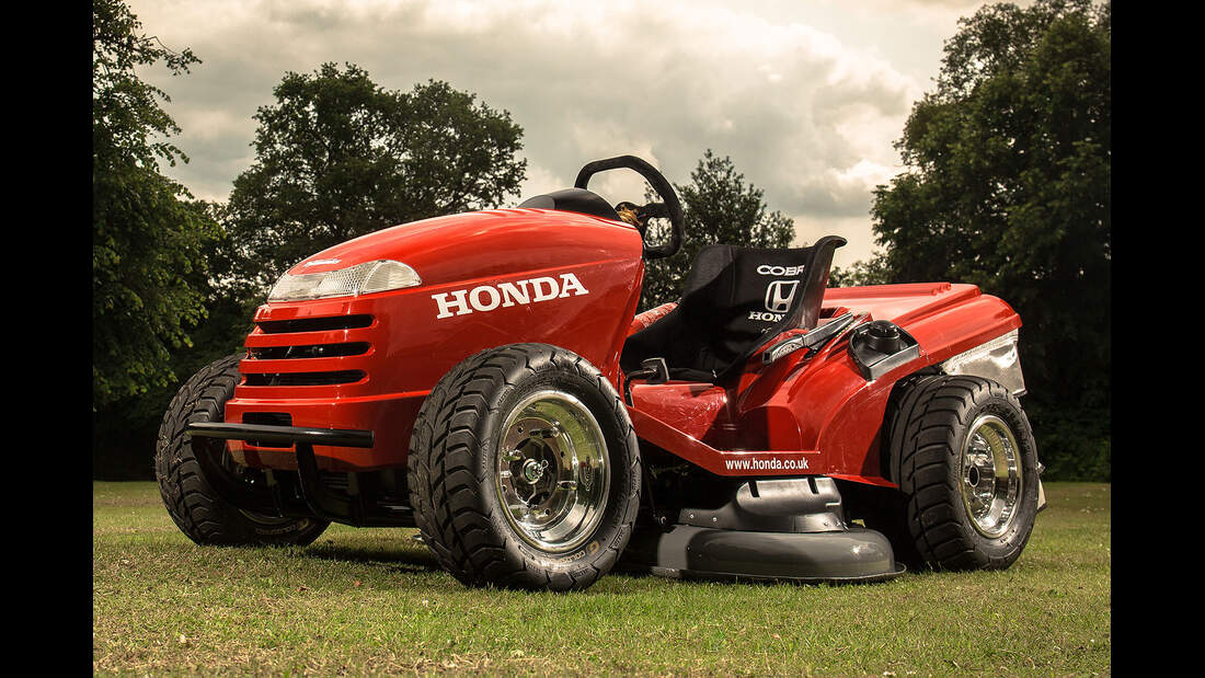 Honda Mean Mower MK2 Rasenmäher auf Rekordfahrt AUTO MOTOR UND SPORT