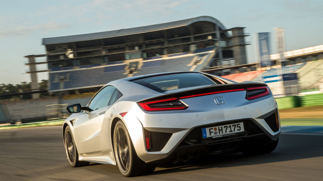 Honda NSX, Heckansicht