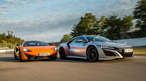 Honda NSX, McLaren 570S, Hockenheim