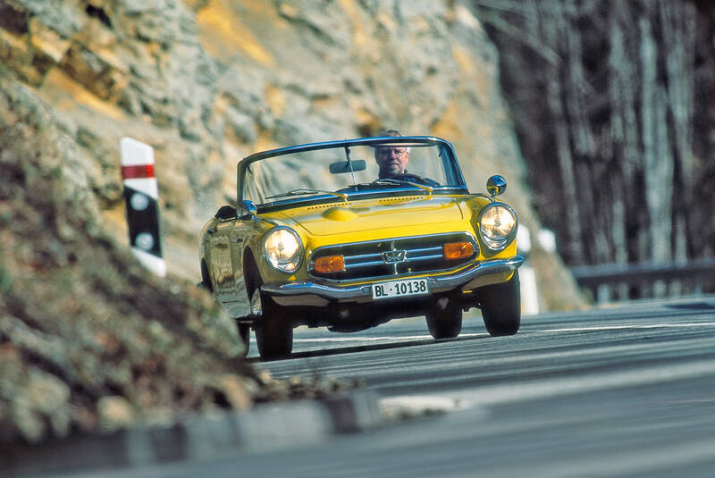 Honda S800, Frontansicht