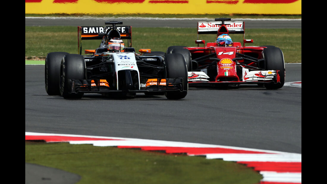 Hülkenberg & Alonso - GP England 2014