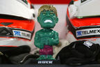 Hülkenberg "Hulk-Figur" - GP Japan 2013