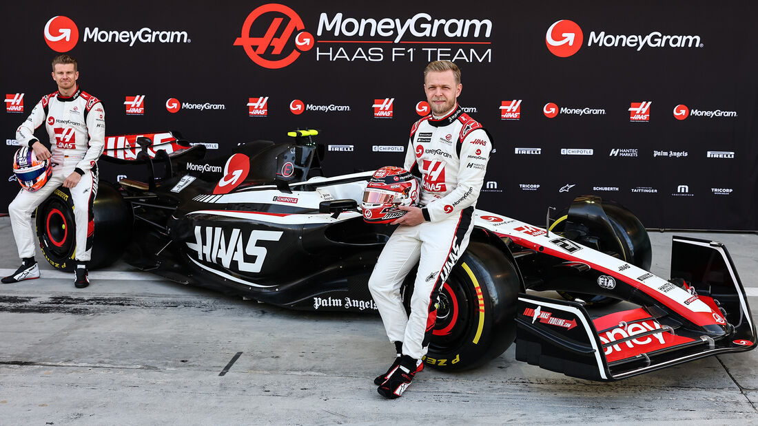 Hülkenberg & Magnussen - Haas - Bahrain F1-Test - 23. Februar 2023