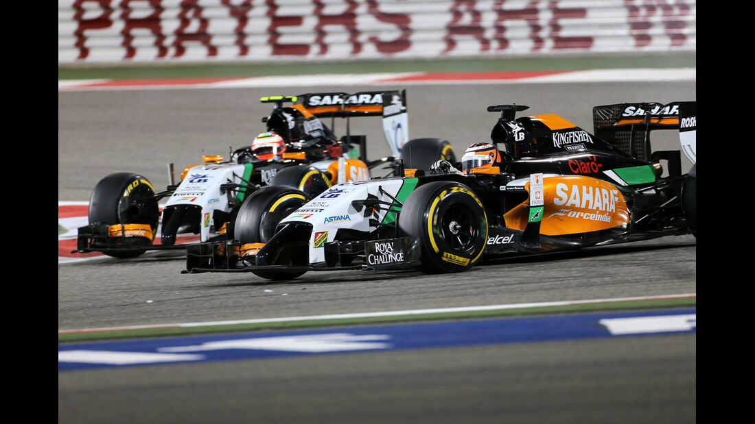 Hülkenberg & Perez - Formel 1 - GP Bahrain 2014