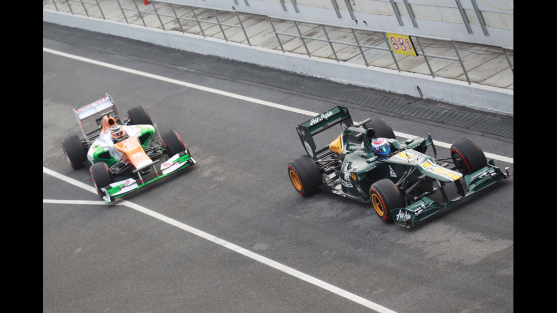 Hülkenberg & Petrov - Formel 1-Test - Barcelona - 2012