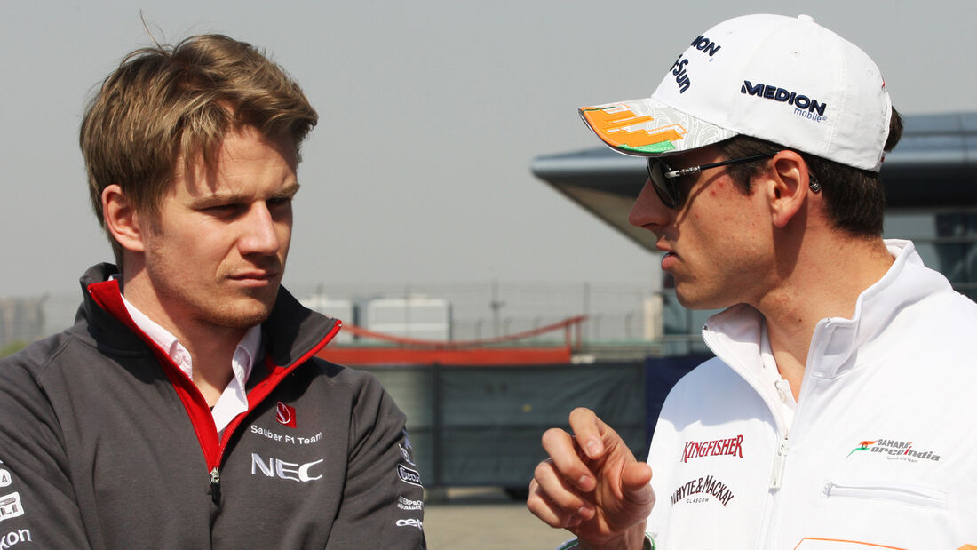 Hülkenberg & Sutil - Formel 1 - GP China - 11. April 2013