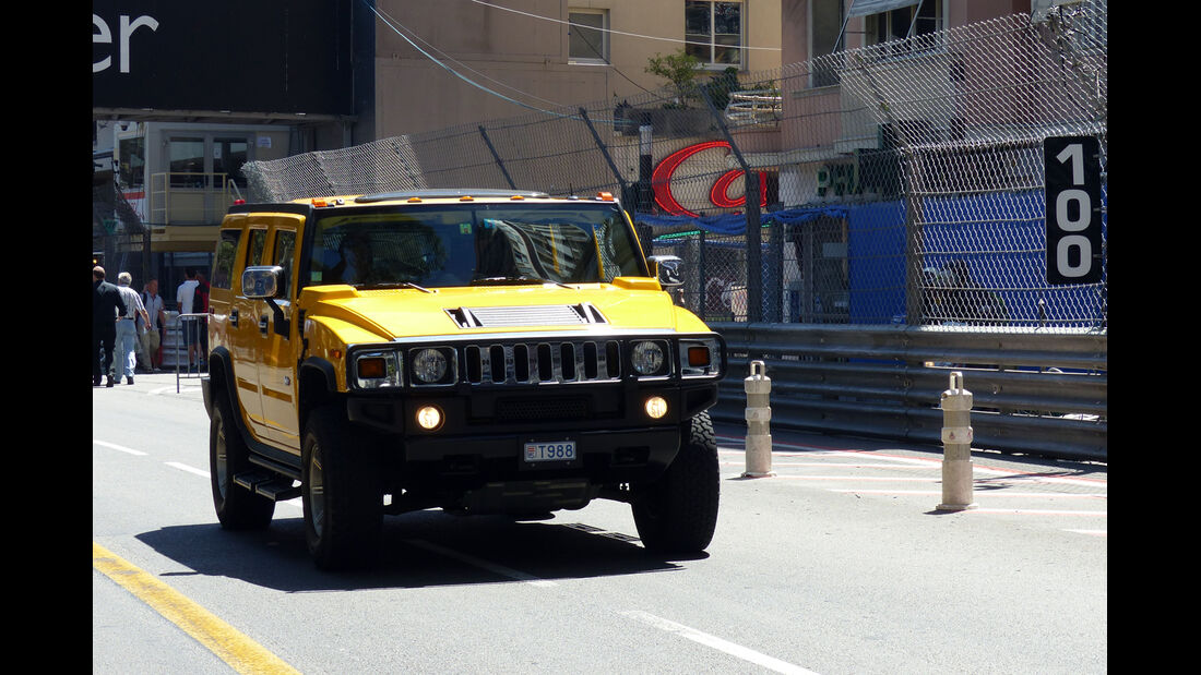 Hummer - Car Spotting - Formel 1 - GP Monaco - 25. Mai 2014