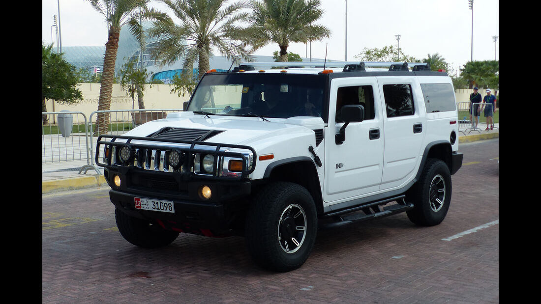Hummer H2 - GP Abu Dhabi - Carspotting 2015
