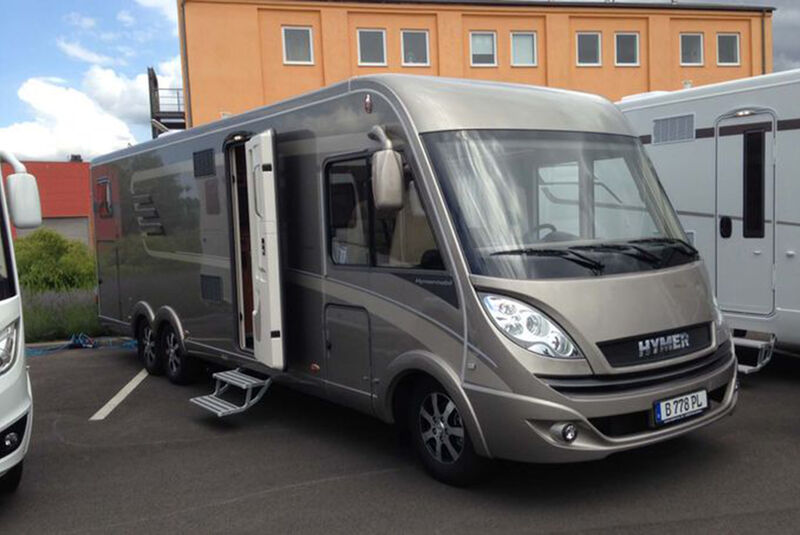 Hymer B-Klasse Premiumline, Caravan Salon 2016