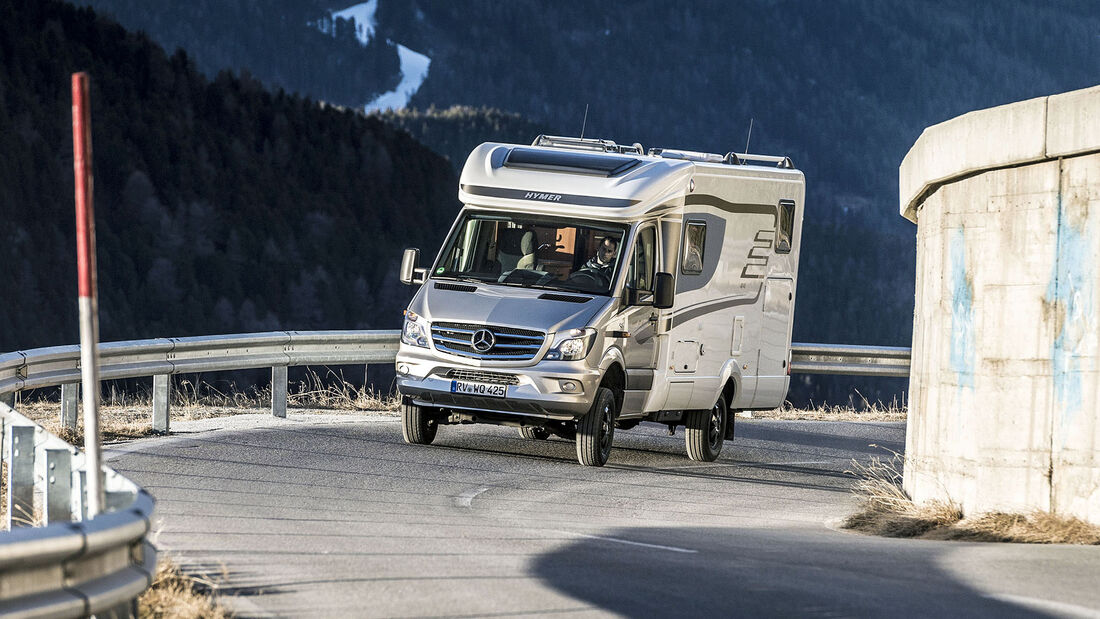 Hymer ML-T 580 Wohnmobil Mercedes Sprinter 4x4