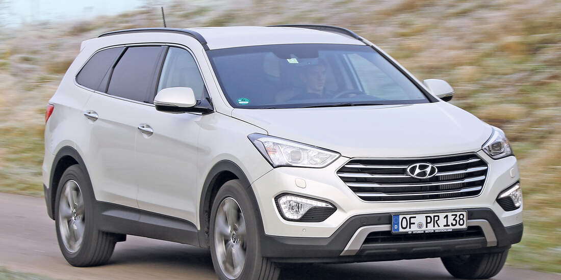 Hyundai Grand Santa Fe 2.2 CRDi 4WD, Frontansicht