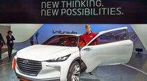 Hyundai Intrado Concept, Messe, Genf, 2014, Sitzprobe, Thomas Gerhardt