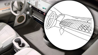 Hyundai Ioniq 5 Cockpit Luftströmer Patent