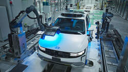 Hyundai Ioniq 5 als selbstfahrendes Robotaxi