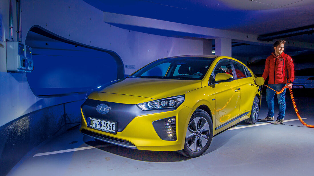 Hyundai Ioniq Elektro, Ladevorgang