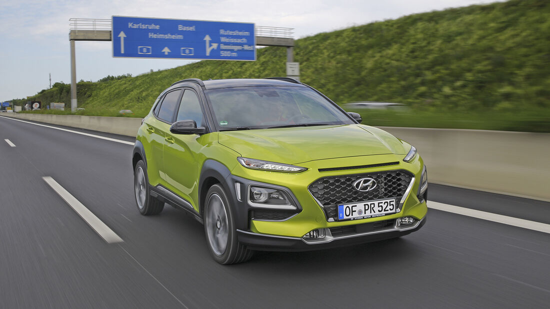 Hyundai Kona Benzin, Exterieur