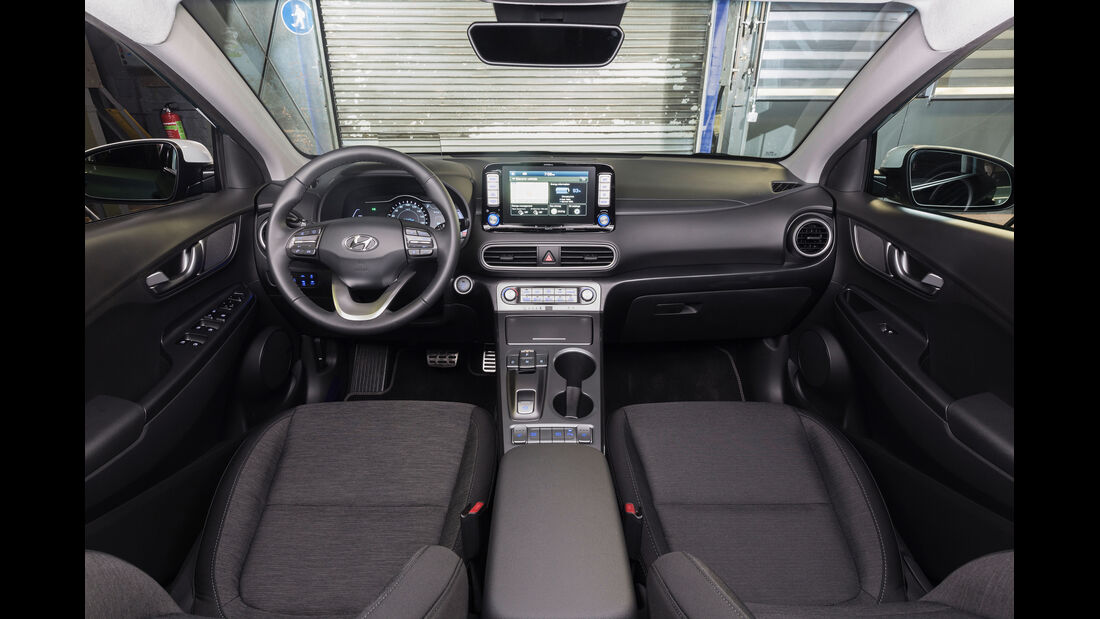 Hyundai Kona Elektro Interieur Cockpit