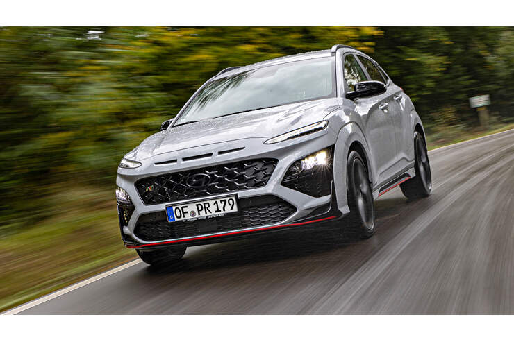 Hyundai Kona N im Test (Technische Daten) - AUTO MOTOR UND SPORT
