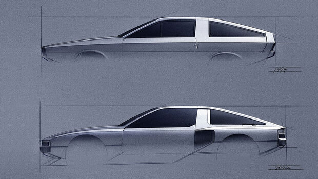 Hyundai Pony Concept 1974 und Neuauflage 2023
