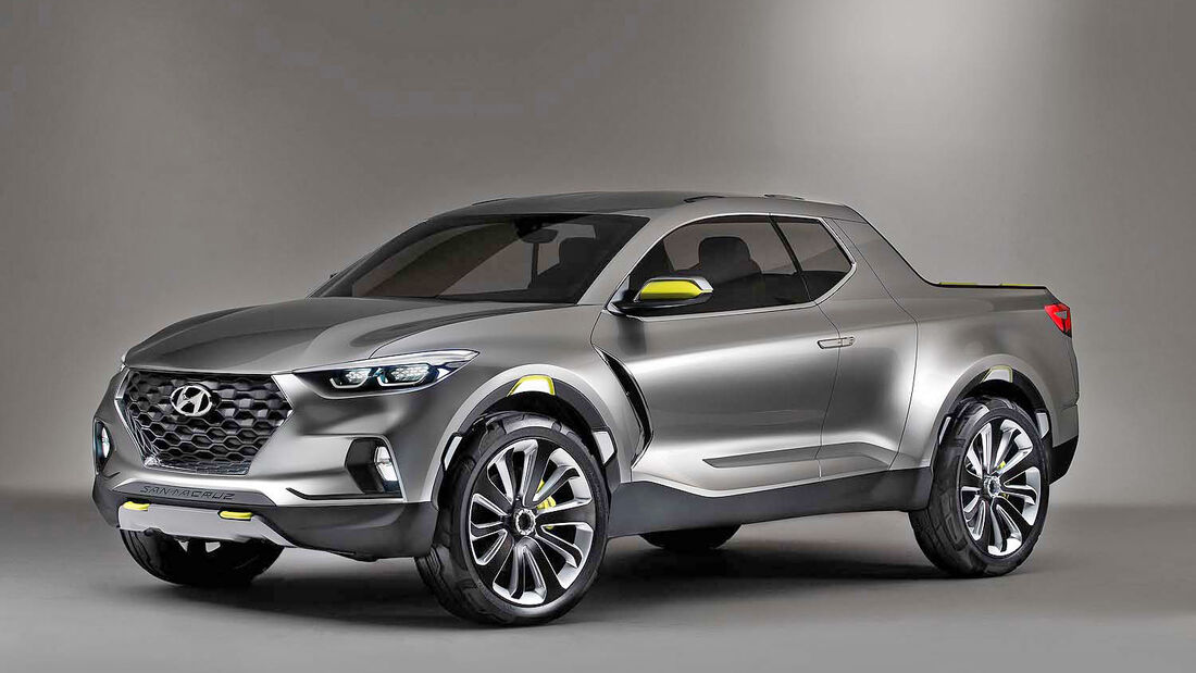 Hyundai Santa Cruz Concept Crossover Pickup Suv Für 2021 Auto Motor