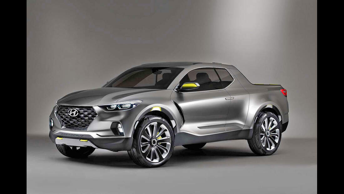 Hyundai Santa Cruz Concept Crossover Pickup Suv Für 2021 Auto Motor Und Sport