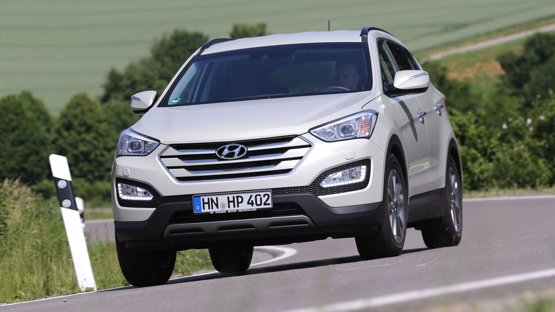 Hyundai Santa Fe 2.0 CRDi 2WD, Frontansicht