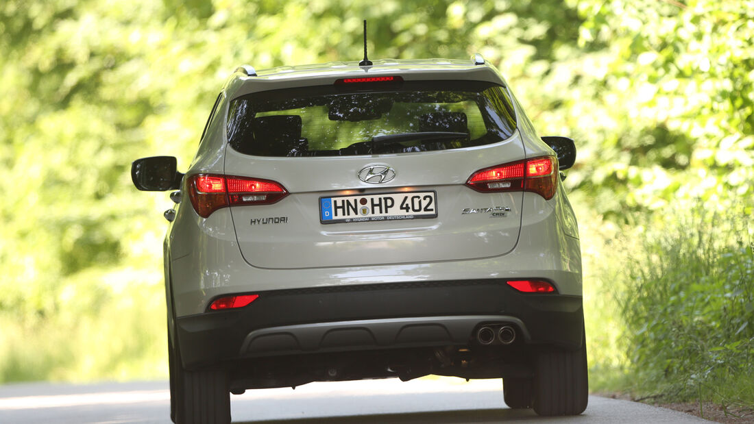 Hyundai Santa Fe 2.0 CRDi 2WD, Heckansicht