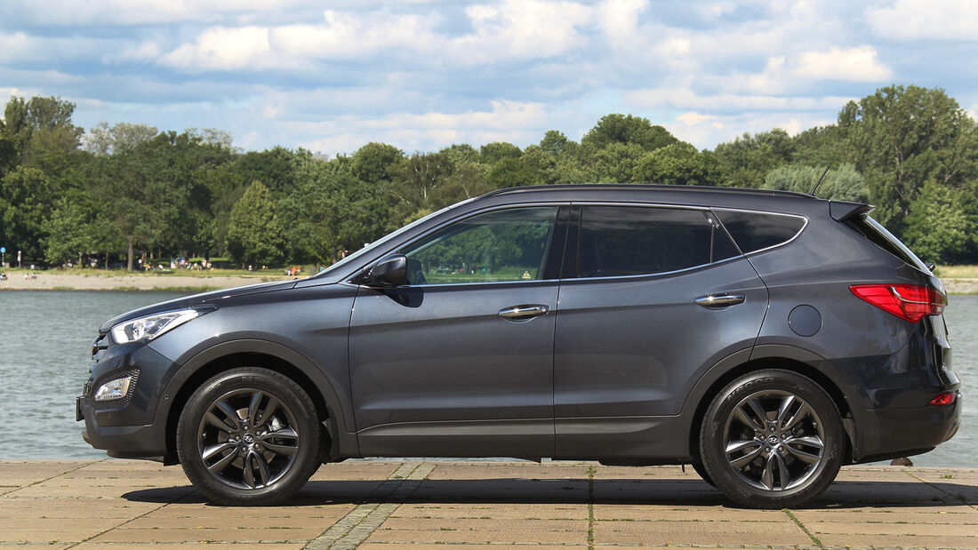 Hyundai Santa Fe 2.0 CRDi, Seitenansicht