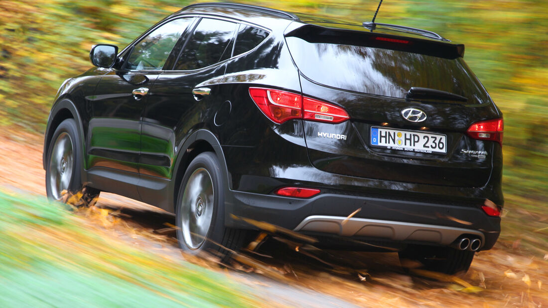 Hyundai Santa Fe 2.2 CRDi 4WD, Heckansicht