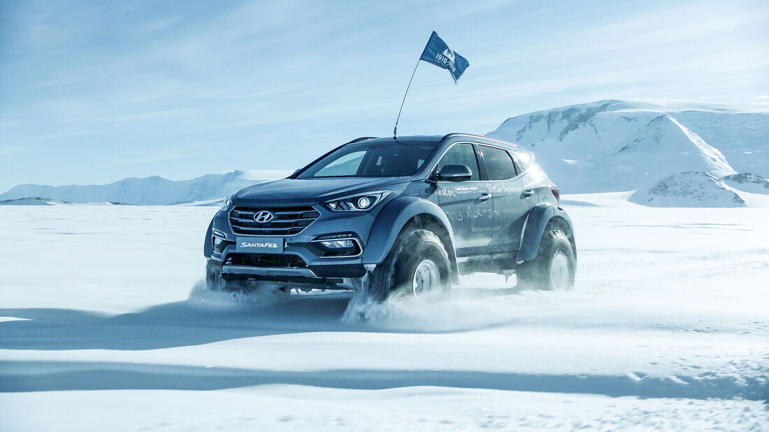 Hyundai Santa Fe Antarktis Expedition