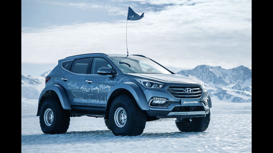 Hyundai Santa Fe Antarktis Expedition