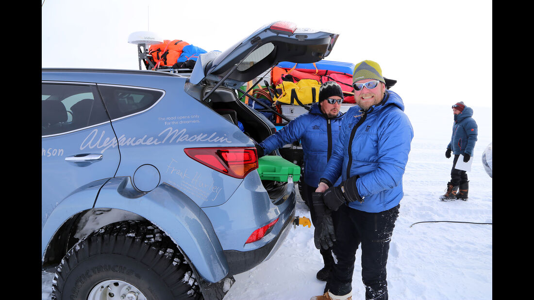 Hyundai Santa Fe Antarktis Expedition